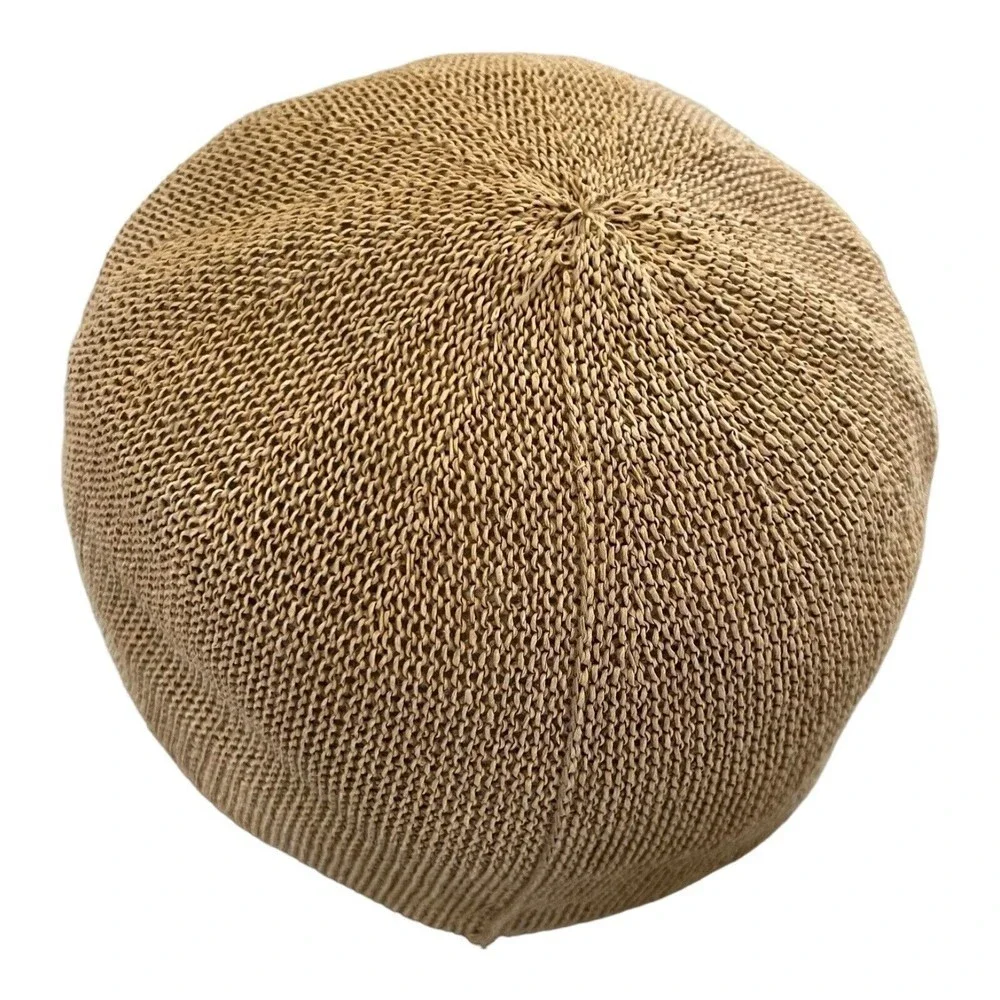 Zara Home Baseball Hat Size S Mesh Beige With Semi Curved Peck - Picture 3 of 5
